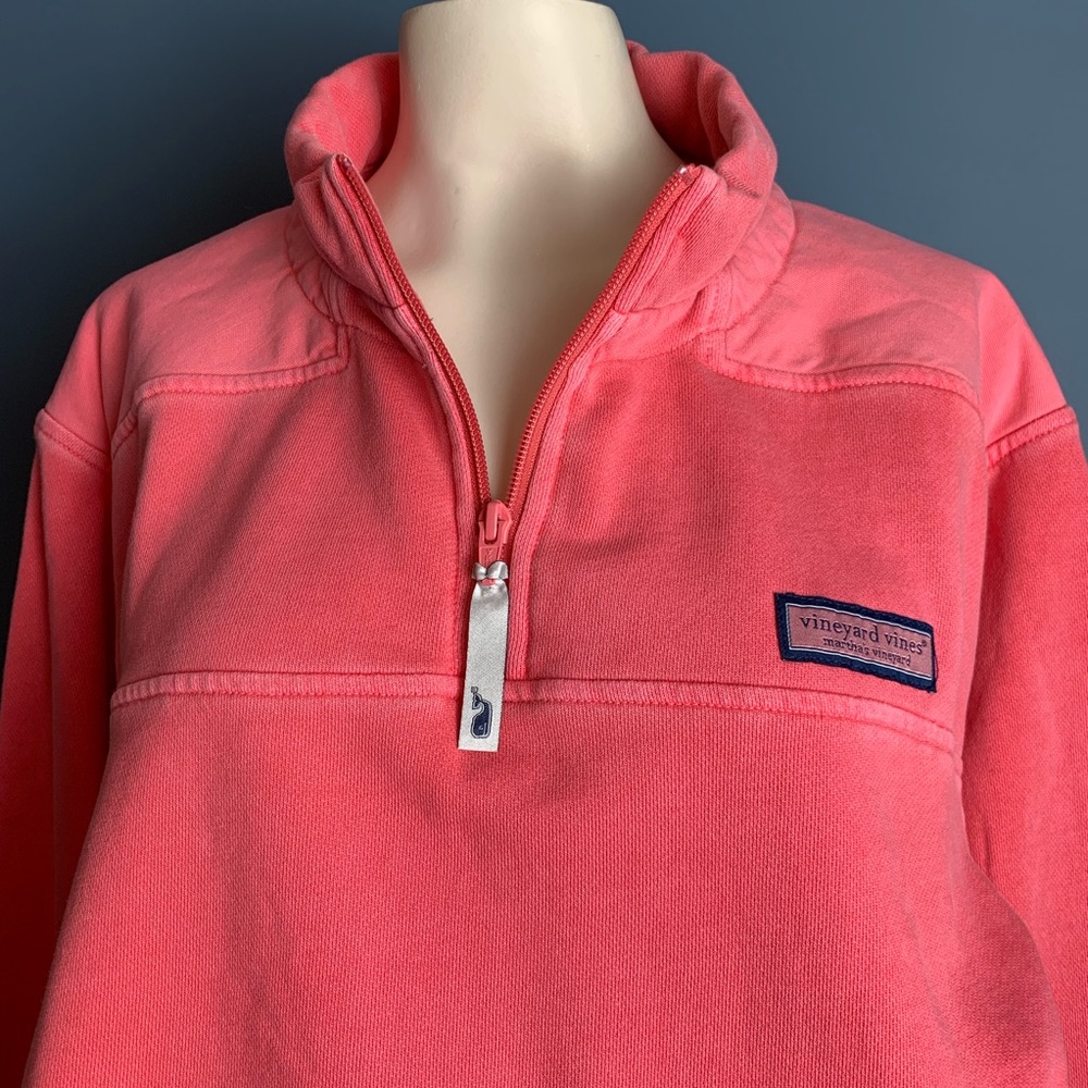 Vineyard Vines Women’s Medium Zip Front Pullover